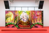 METEMPSYCHOSIS: PROCESSION OF GHOST VOICE by Tanat Teeradakorn contemporary artwork painting