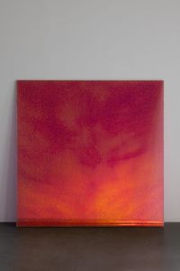 Magic Mirror Chill Ruby Red by Ann Veronica Janssens contemporary artwork