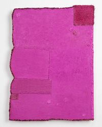 Untitled (magenta) by Louise Gresswell contemporary artwork painting