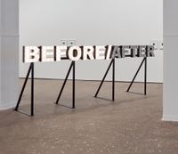 BEFORE/AFTER by Peter Liversidge contemporary artwork sculpture
