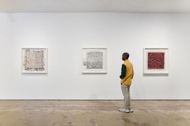 Exhibition view: Leonardo Drew, 2023 JHB, Goodman Gallery, Johannesburg (27 May–1 July 2023). Courtesy Goodman Gallery.