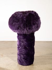 Purple Tree by Kathy Temin contemporary artwork sculpture