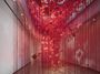 Contemporary art exhibition, Chiharu Shiota, Memory under the skin at Templon, 28 Grenier Saint-Lazare, Paris, France