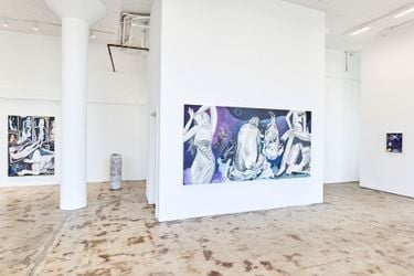 Exhibition view: Jasmine Little, Above Ground, Simchowitz, Los Angeles (13 April–18 May). Courtesy Simchowitz.