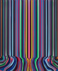 Rise by Ian Davenport contemporary artwork painting