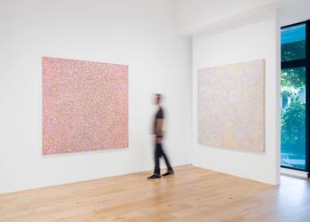 Exhibition view: Richard Pousette-Dart, Pace Gallery, Palm Beach (9 April–29 May 2022). Courtesy Pace Gallery.
