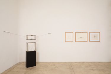 Exhibition view: Walter Pichler, Prototypes, Sculptures, Drawings, Galerie Krinzinger, Seilerstätte 16, Vienna (30 March–28 May 2022). Courtesy Galerie Krinzinger.