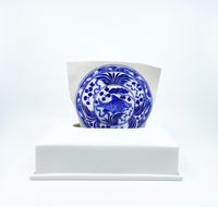 Blue-and-White Fish (Yuan Dynasty) 1 by Angel HUI Hoi Kiu contemporary artwork sculpture