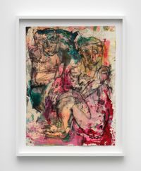 Out of Chaos (Sycorax) by Daniel Crews-Chubb contemporary artwork works on paper