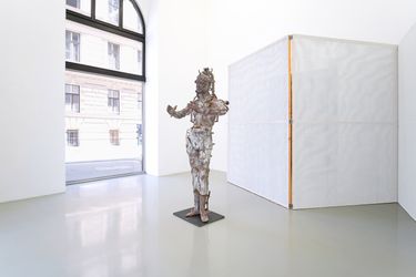 Exhibition view: Heimo Zobernig, Senza titolo, 2015, MEYER*KAINER, Vienna (23 June–29 July 2023). Courtesy MEYER*KAINER.