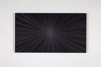 Line Array-Black #003 by Kohei Nawa contemporary artwork works on paper, print, mixed media