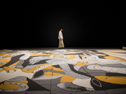Lee Mingwei explores impermanence through 'Guernica in Sand'