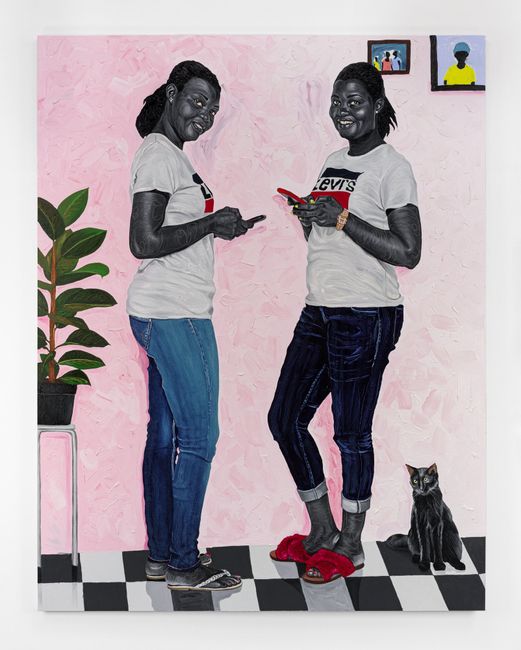 Miriam & Mabel by Otis Kwame Kye Quaicoe contemporary artwork