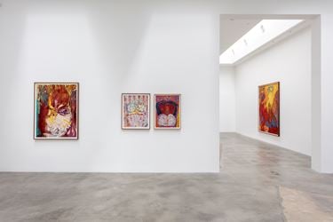 Exhibition view: Mimi Lauter, Sensus Oxynation, Blum & Poe, Los Angeles (12 May–23 June 2018). © Mimi Lauter. Courtesy the artist and Blum & Poe, Los Angeles/New York/Tokyo. Photo: Joshua White.