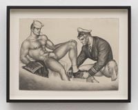 Sailor's Dream by Tom of Finland contemporary artwork drawing