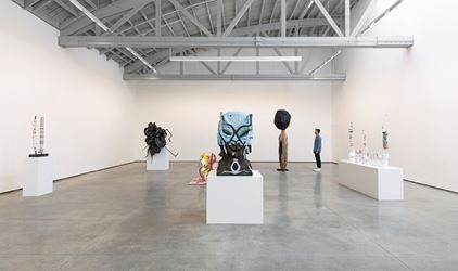 Exhibition view: Group exhibition, Taurus and the Awakener, David Kordansky Gallery, Los Angeles (21 July–25 August 2018). Courtesy David Kordansky Gallery, Los Angeles. Photo: Jeff McLan.