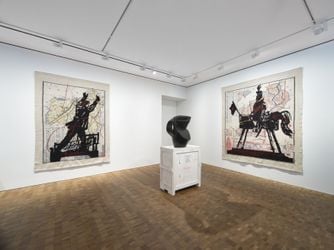 Exhibition view: William Kentridge, Weigh All Tears, Hauser & Wirth, Hong Kong (17 March–29 May 2022). Courtesy Hauser & Wirth.