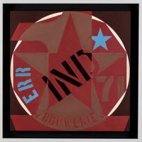 Decade: Autoportrait 1968 by Robert Indiana contemporary artwork painting