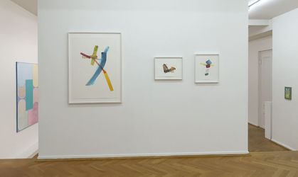 Exhibition view: Myriam Holme, Cigdem Aky, Henrik Eiben, Sophie Bouvier Ausländer, Bernhard Knaus Fine Art, Frankfurt (6 November 2020–30 January 2021). Courtesy Bernhard Knaus Fine Art. 