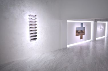 Exhibition view: Yuna Yagi, Visual/Cognition/Polarity/Universality, √K Contemporary, Tokyo (29 April–28 May 2022). Courtesy √K Contemporary.