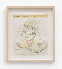 Untitled (Who Snatched the Babies) by Yoshitomo Nara contemporary artwork works on paper, drawing