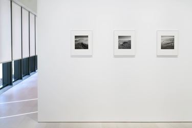 Exhibition view: Emmet Gowin, The Nevada Test Site, Pace Gallery, New York (25 October–21 December 2019). Courtesy Pace Gallery and Pace/MacGill.