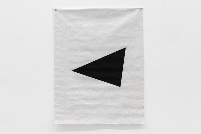 Experiência concreta # 6 (triângulo atlântico) by Jaime Lauriano contemporary artwork