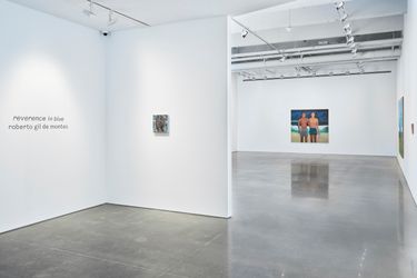 Ehibition view: Gil de Montes, Reverence In Blue, Kurimanzutto, New York (9 November–22 December 2023). Courtesy Kurimanzutto.