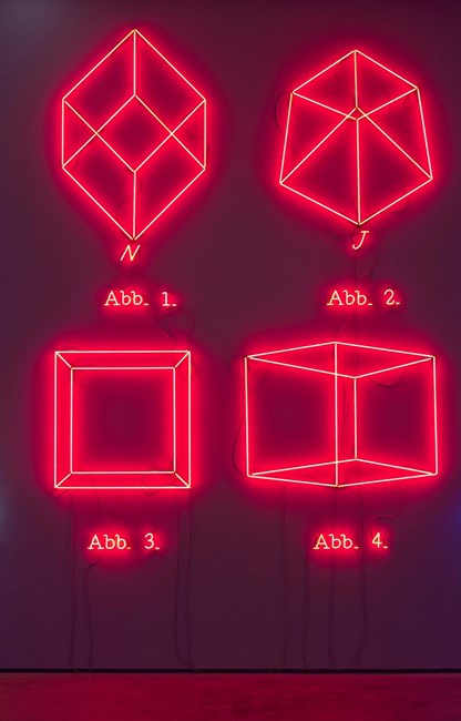 '1,2,3,4' by Joseph Kosuth contemporary artwork