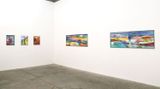 Contemporary art exhibition, Brenda Nightingale, Paintings 1-7 at Jonathan Smart Gallery, Christchurch, New Zealand