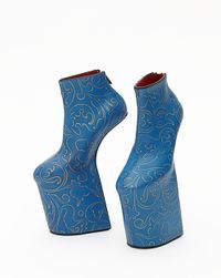 Heel-less Shoes by Noritaka Tatehana contemporary artwork sculpture, textile