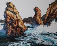 Swept Shore Study by Neil Frazer contemporary artwork painting