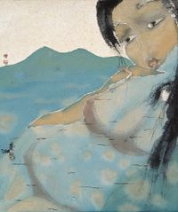 The River Is Full by Liu Qinghe contemporary artwork painting, works on paper, drawing