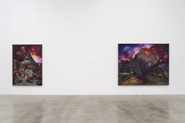 Exhibition view:  Matthew Day Jackson, Against Nature, Pace Gallery, West 25th Street, New York (12 May–1 July 2023). Courtesy Pace Gallery.