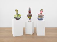 Three Times the Same by Franz West contemporary artwork sculpture, mixed media