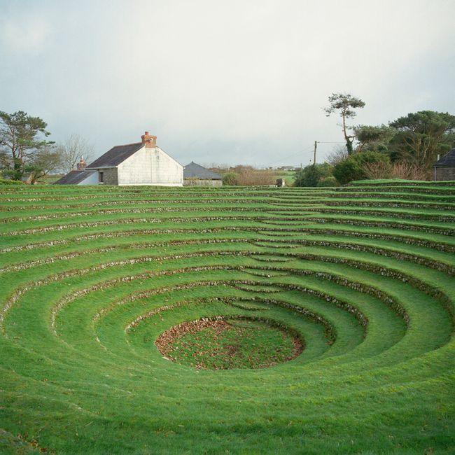 Preaching Pit, Gwennap, Cornwall, UK by Caroline McQuarrie contemporary artwork