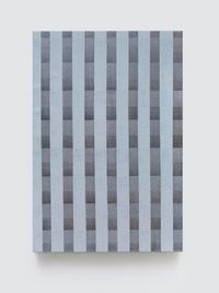 Seven Lines-Light Grey by Chi Qun contemporary artwork painting