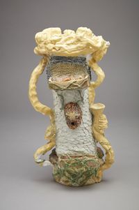To The Mountain by Nichola Shanley contemporary artwork sculpture, ceramics