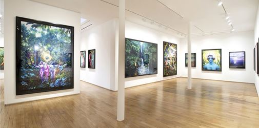Exhibition view: David LaChapelle, Letter to the World, Galerie Templon, Paris (3 November–29 December 2018). Courtesy Galerie Templon.