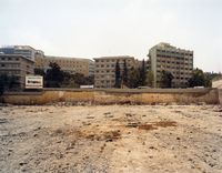 Vacant Space―Former location of the American Embassy, destroyed as a result of repeated terrorist attacks, Beirut by Tomoko Yoneda contemporary artwork photography