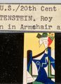 Ptg/U.S./20th Cent LICHTENSTEIN. Roy Woman in Armshair after Picasso Plastic paint on canvas Coll:M. Boulois, Paris by Sebastian Riemer contemporary artwork 2