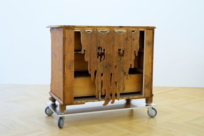 Rag Dresser by Marten Schech contemporary artwork