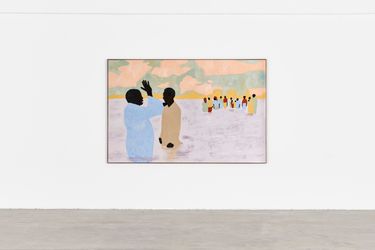 Exhibition view: Cassi Namoda, To Live Long is To See Much, Goodman Gallery, Johannesburg (21 November 2020–16 January 2021). Courtesy Goodman Gallery.