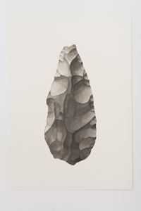 Ungrounded object 1 (Olduvai Axe III) by Frances Richardson contemporary artwork painting, works on paper, drawing