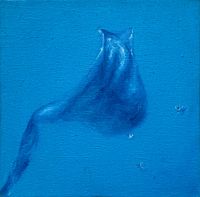 Blue Leaf No. 08 《藍色 . 葉 No. 08》 by WU Xiaohang contemporary artwork painting