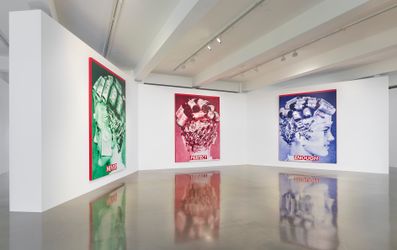 Exhibition view: Barbara Kruger, Sprüth Magers, Los Angeles (19 March–16 July 2022). Courtesy Sprüth Magers. Photo: Robert Wedemeyer.