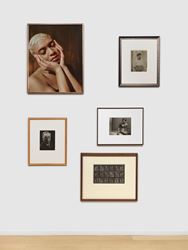 Exhibition view: Group Exhibition, Studio Photography 1887–2019, Simon Lee Gallery, New York (27 June–16 August 2019). Courtesy Simon Lee Gallery.