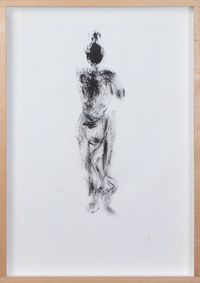 Bodhisattva 2 by Hung Keung contemporary artwork painting, works on paper, drawing