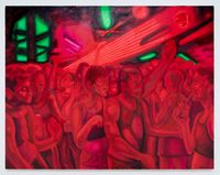Last Night's Party by James Bartolacci contemporary artwork painting, works on paper