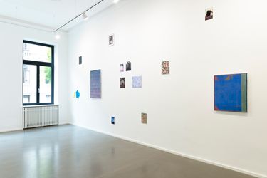 Exhibition view: Pius Fox, The Seagull Constellation, Galerie Christian Lethert, Cologne (1 September–21 October 2023). Courtesy Galerie Christian Lethert.